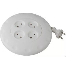 Удлинитель SMARTBUY (SBE-10-3-03-W) - 3 гнезда 3 метра (10А/2,2кВт) круглый белый