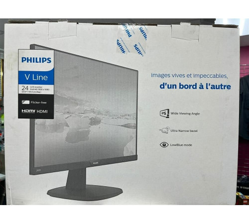 PHILIPS 23.8 243V7QDSB/00(01) Black