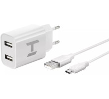 HARPER WCH-5113 СЗУ 2.1A + кабель MICROUSB белый