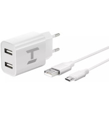 HARPER WCH-5113 СЗУ 2.1A + кабель MICROUSB белый