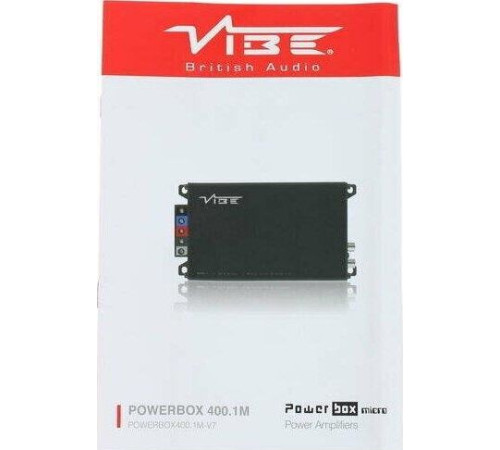 VIBE POWERBOX400.1M-V7