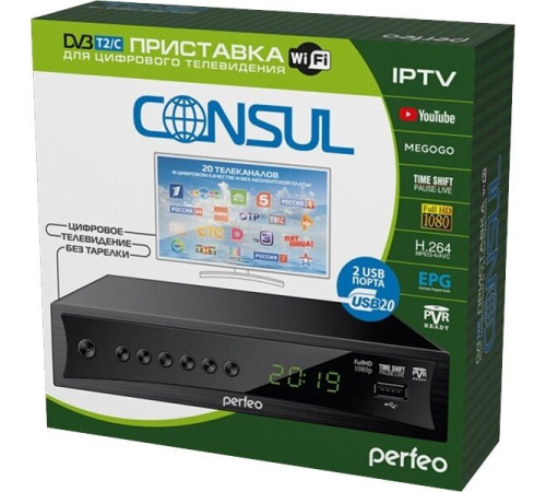 PERFEO (PF-A4413) CONSUL DVB-T2/C