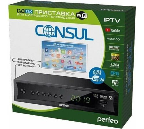 PERFEO (PF-A4413) CONSUL DVB-T2/C