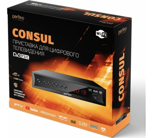 PERFEO (PF-A4413) CONSUL DVB-T2/C