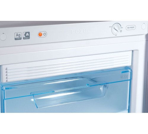 POZIS FV NF-117 228л серебристый металлопласт