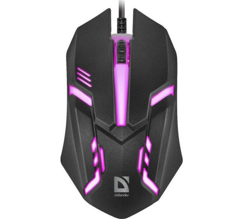 Мышь DEFENDER (52560) СYBER MB-560L черный