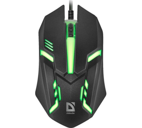 Мышь DEFENDER (52560) СYBER MB-560L черный