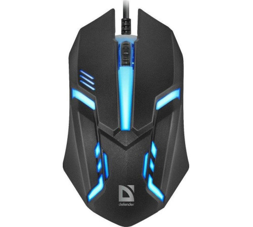 Мышь DEFENDER (52560) СYBER MB-560L черный