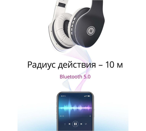 DEFENDER (63525) FREEMOTION B525 черный/белый