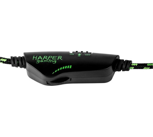 HARPER GAMING GHS-R101 черный\зеленый