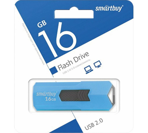SMARTBUY (SB16GBST-B) 16GB STREAM BLUE