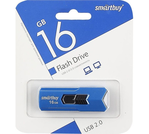 SMARTBUY (SB16GBST-B) 16GB STREAM BLUE