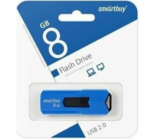 SMARTBUY (SB8GBST-B) 8GB STREAM BLUE