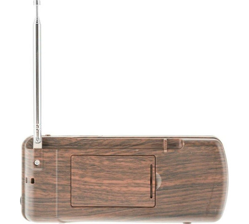 Радиоприемник PERFEO (i120-BK) ЕГЕРЬ - коричневый