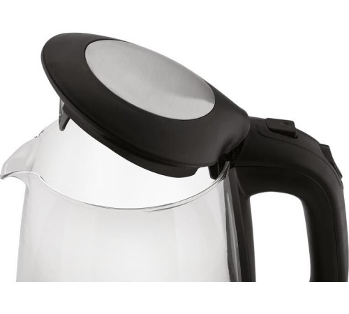 Чайник электрический SCARLETT SC-EK27G19 черное стекло 2,2л