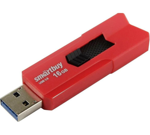 SMARTBUY (SB16GBST-R3) 16GB STREAM RED USB3.0