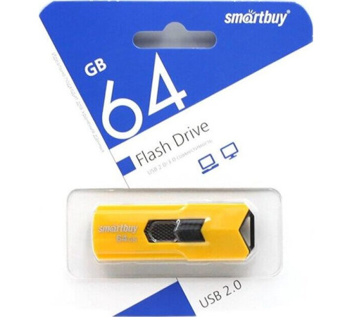 SMARTBUY (SB64GBST-Y) 64GB STREAM YELLOW