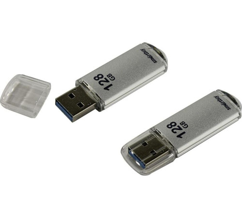 SMARTBUY (SB128GBVC-S3) 128GB V-CUT SILVER USB3.0