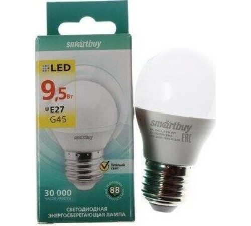 SMARTBUY (SBL-G45-9_5-30K-E27) 9.5W/3000/E27