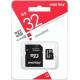 SMARTBUY (SB32GBSDCL10-01LE) MicroSDHC 32GB Class10 LE + адаптер