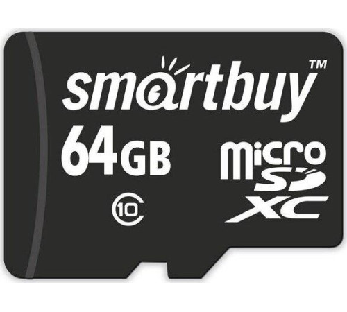 SMARTBUY (SB64GBSDCL10-00LE) MicroSDXC 64GB Class10 LE