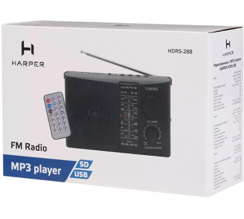 HARPER HDRS-288 черный