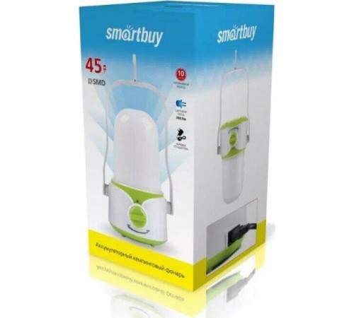 SMARTBUY (SBF-42-WG) аккумуляторный 45 SMD белый/зеленый