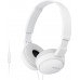 SONY MDR-ZX110AP/W Цвет Белый