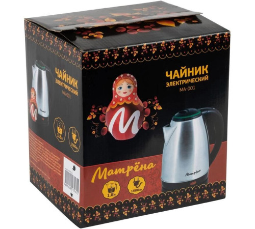 МАТРЁНА MA-001 нержавейка зеленый