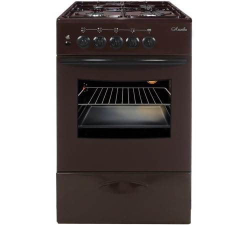 ЛЫСЬВА ГП 400 М2С-2у коричневая, без крышки