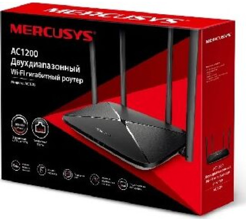 MERCUSYS AC12G черный