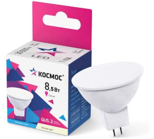 КОСМОС LKECLED8.5WJCDRC30