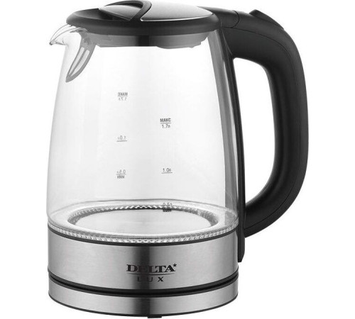 DELTA LUX DL-1204b (1,7л. стекло)