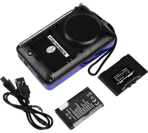 СИГНАЛ РП-222 FM 88-108МГц, акб 400mA/h, USB/microSD, дисплей