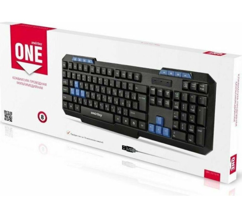 SMARTBUY (SBK-221U-K) ONE черная