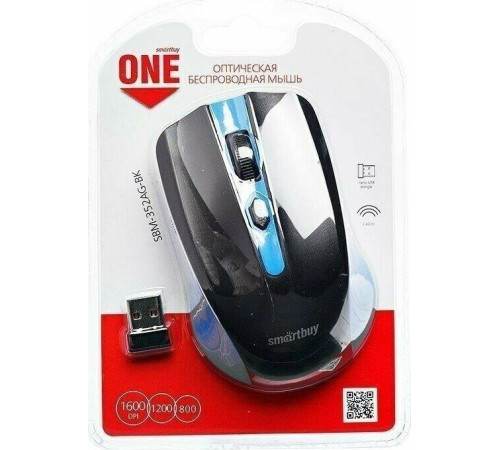 SMARTBUY (SBM-352AG-BK) черный/синий