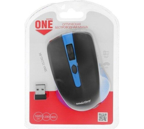 SMARTBUY (SBM-352AG-BK) черный/синий