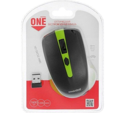 SMARTBUY (SBM-352-GK) ONE зеленый/черный
