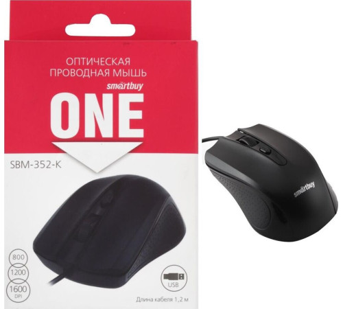 SMARTBUY (SBM-352-K) ONE черная