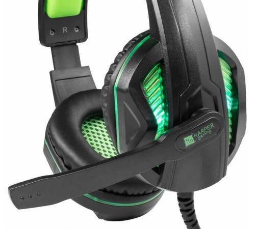 HARPER GAMING GHS-R100 черный\зеленый