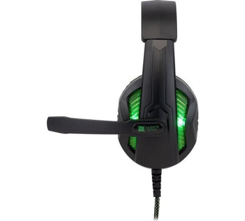 HARPER GAMING GHS-R100 черный\зеленый