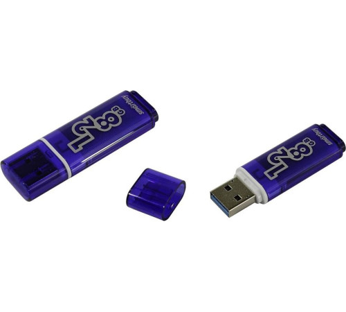 SMARTBUY (SB128GBGS-DB) 128GB GLOSSY DARK BLUE USB3.0