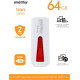 SMARTBUY (SB64GBIR-W3) 64GB IRON WHITE/RED USB3.0