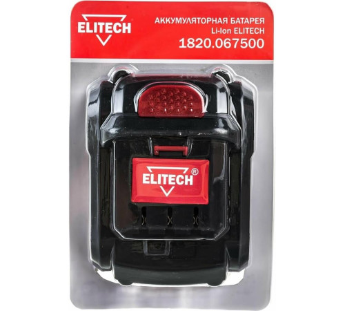 ELITECH 188828 Аккумулятор 14.4В 4.0Ач LI-ION для ДА 14СЛК слайдер 1820.067500