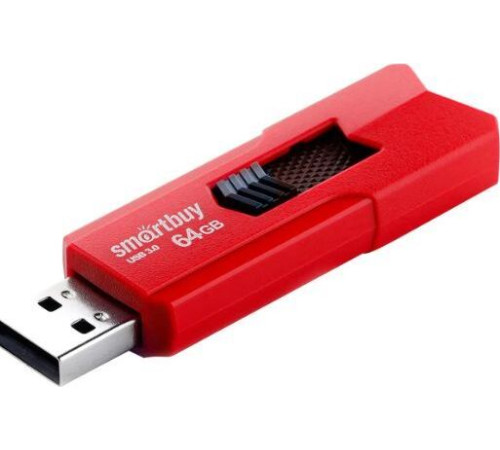 SMARTBUY (SB64GBST-R3) 64GB STREAM RED USB 3.0