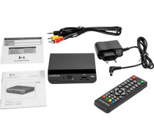 HARPER HDT2-1030 DVB-T2/MStar/ультра компактный 90 мм