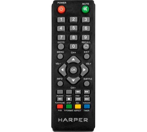 HARPER HDT2-1030 DVB-T2/MStar/ультра компактный 90 мм