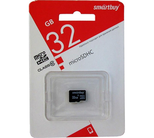 SMARTBUY (SB32GBSDCL10-00LE) MicroSDHC 32GB Class10 LE