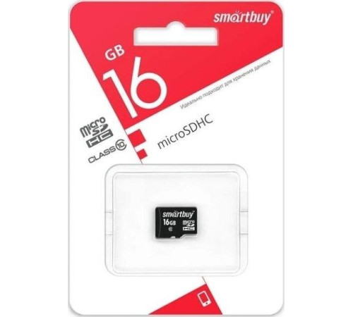 SMARTBUY (SB16GBSDCL10-00LE) MicroSDHC 16GB Сlass10 LE
