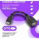 DEFENDER (87300) USB OTG microUSB(M)-USB(F) 8см